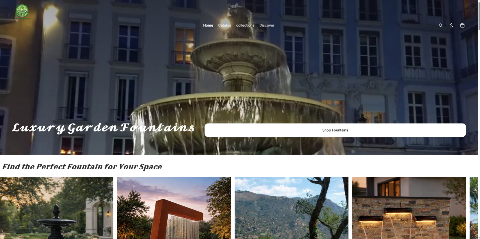 متجر fountain-flora